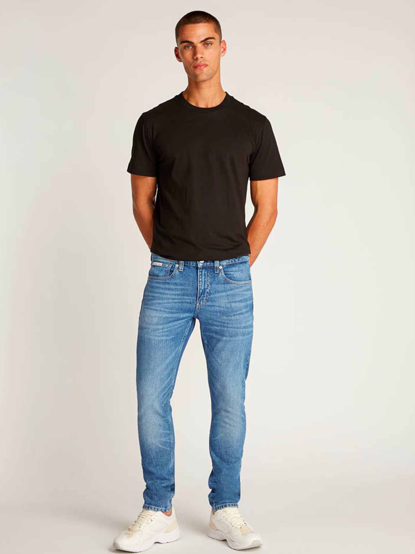 DENIM SLIM TAPER CALVIN KLEIN UOMO JEANS