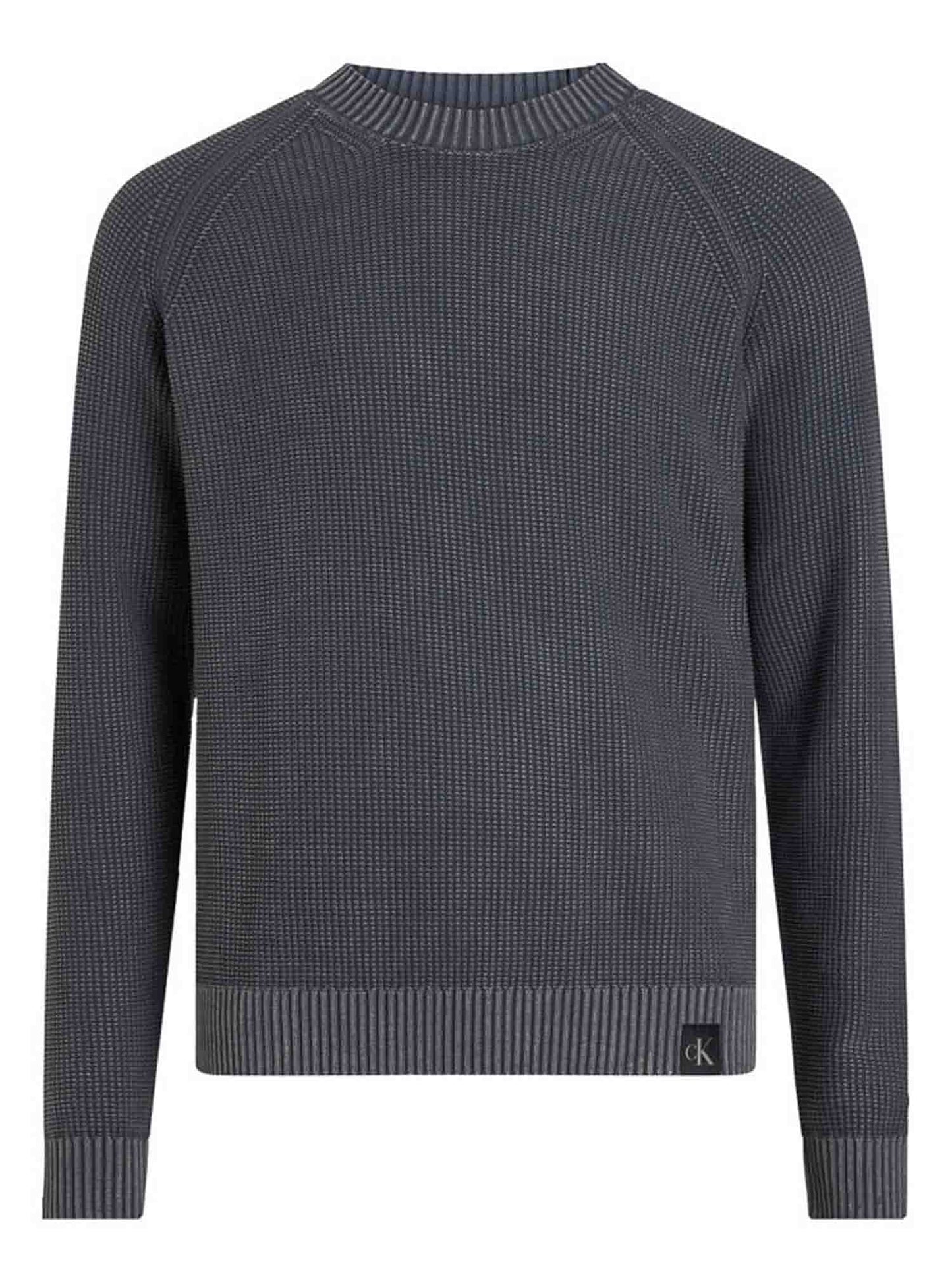 MAGLIA MANICHE RAGLAN CALVIN KLEIN JEANS UOMO BLU