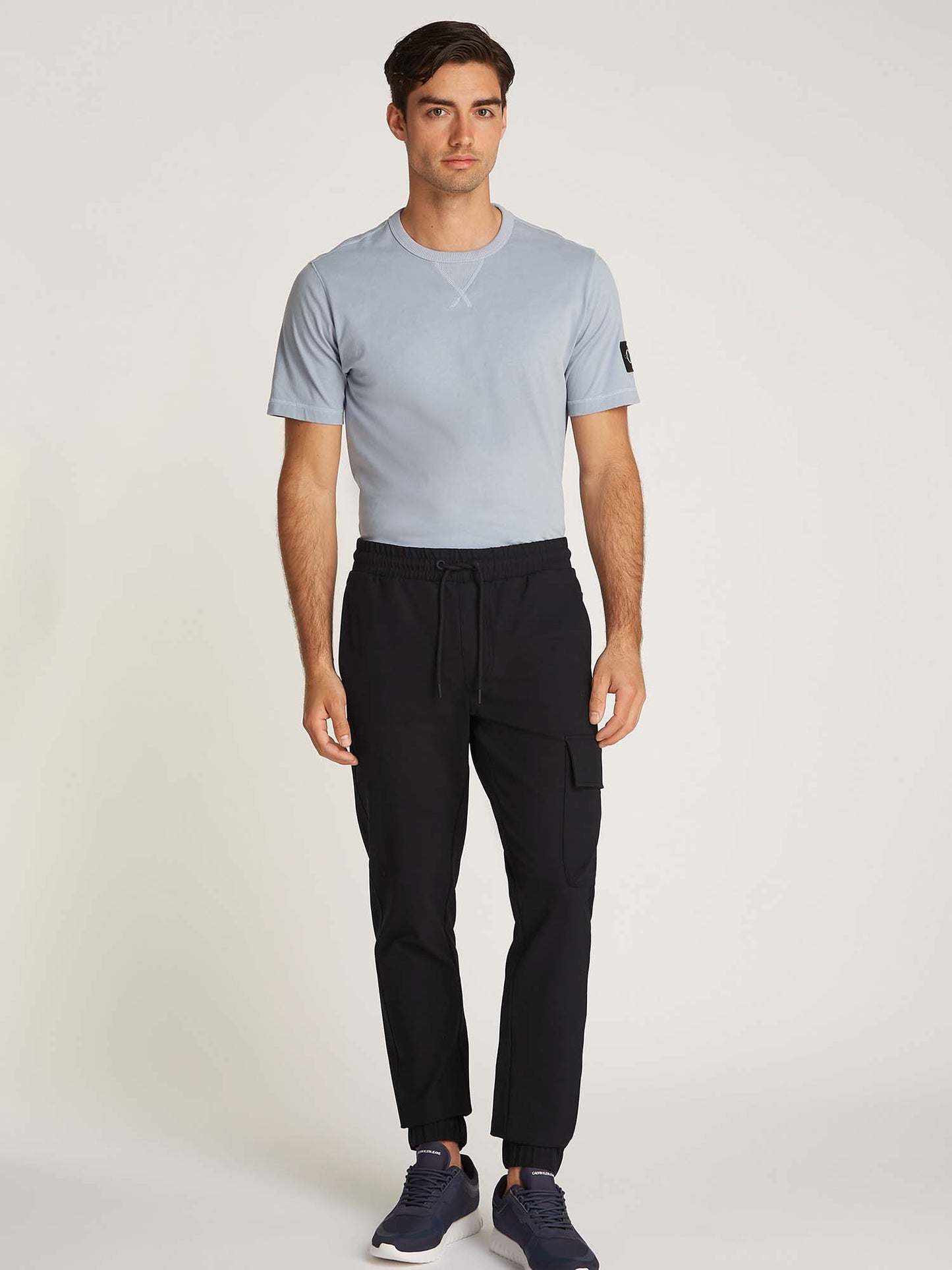 PANTALONE TECHNICAL CARGO CALVIN KLEIN JEANS UOMO NERO
