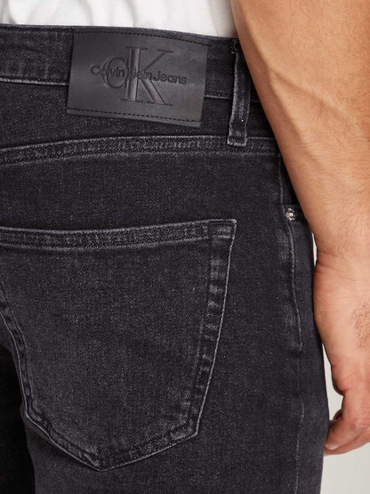 DENIM DAD JEAN CALVIN KLEIN JEANS UOMO DENIM BLACK
