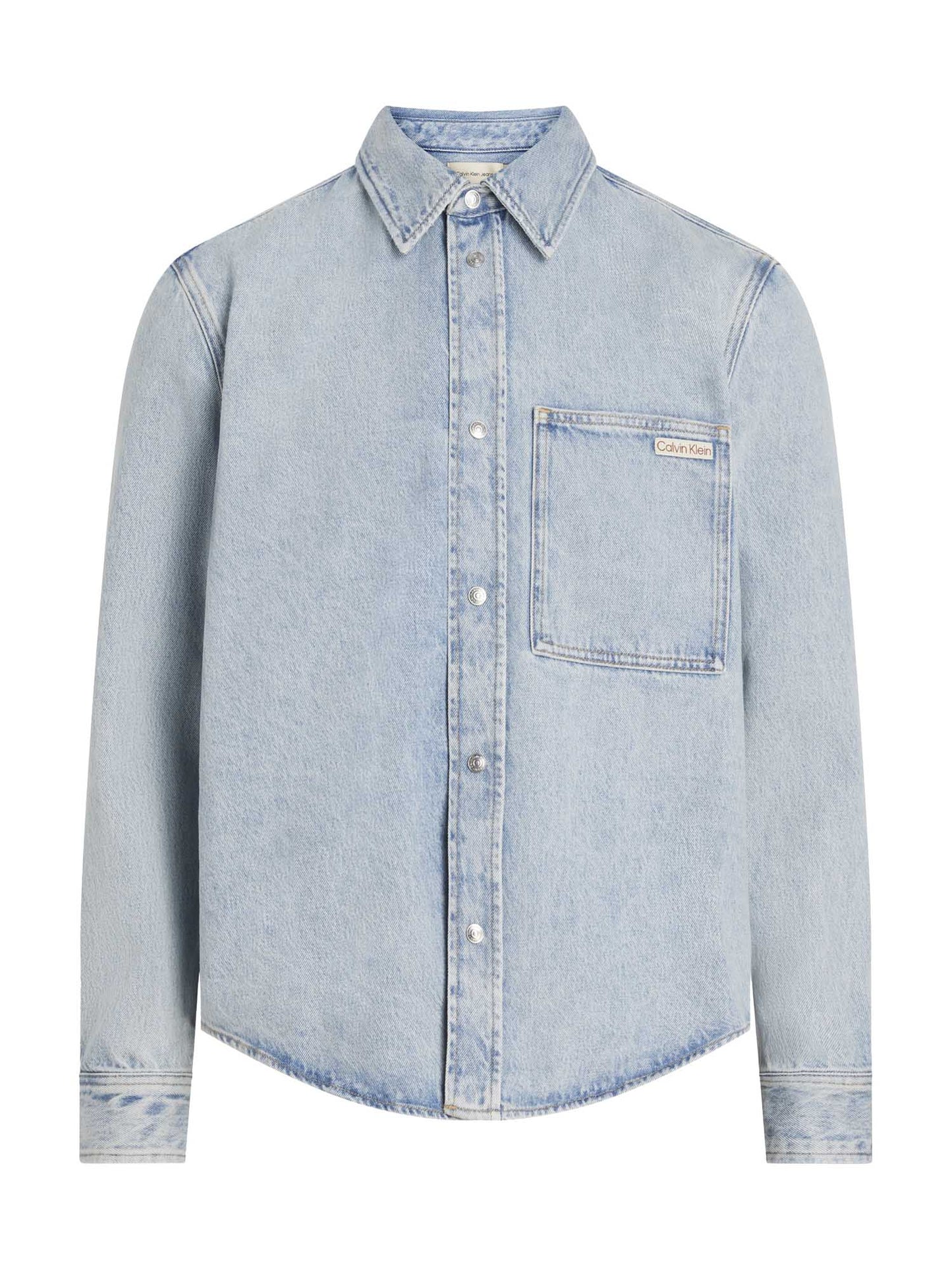 GIACCA IN DENIM CALVIN KLEIN JEANS UOMO JEANS CHIARO