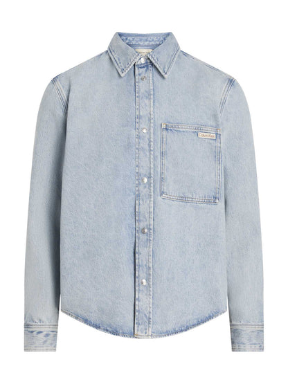 GIACCA IN DENIM CALVIN KLEIN JEANS UOMO JEANS CHIARO