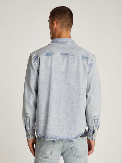 GIACCA IN DENIM CALVIN KLEIN JEANS UOMO JEANS CHIARO