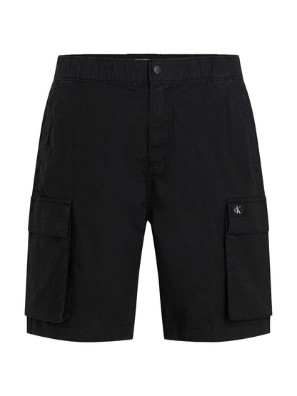 SHORT CARGO WASHED CALVIN KLEIN JEANS UOMO NERO