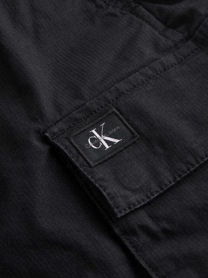 SHORT CARGO WASHED CALVIN KLEIN JEANS UOMO NERO
