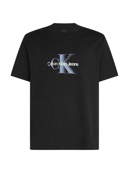 T-SHIRT MONOLOGO TEE CALVIN KLEIN JEANS UOMO NERO