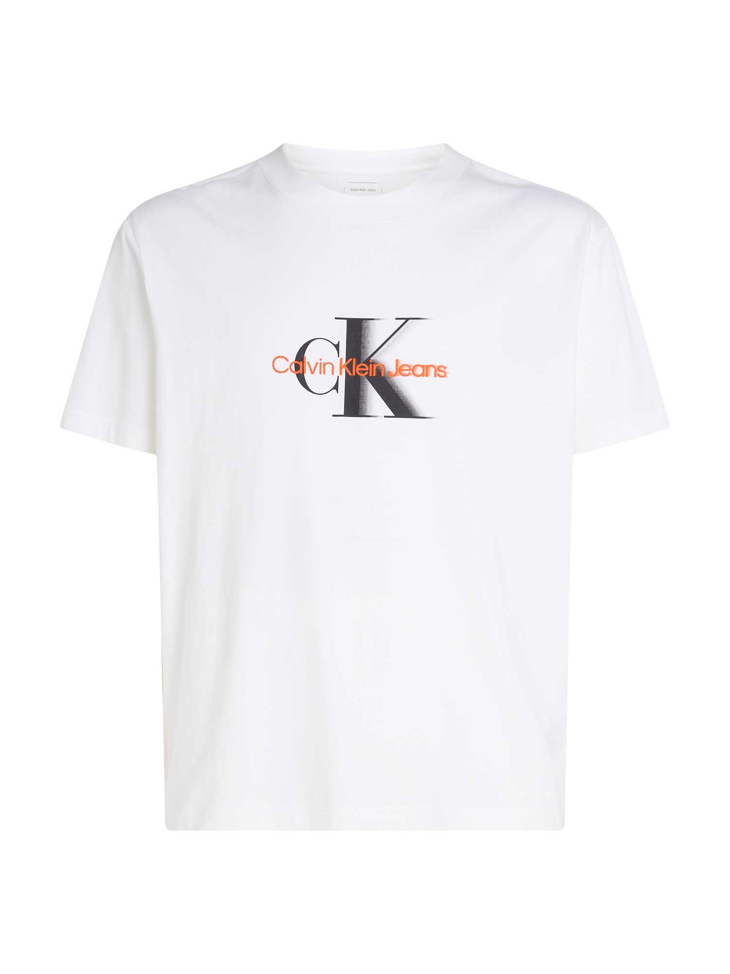 T-SHIRT MONOLOGO TEE CALVIN KLEIN JEANS UOMO BIANCO