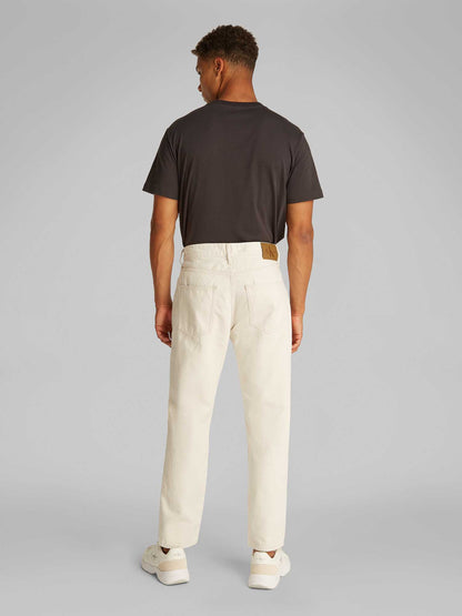 DENIM DAD CALVIN KLEIN JEANS UOMO PANNA