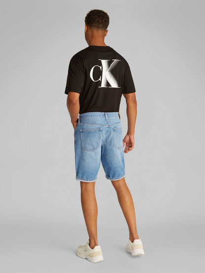 SHORT REGULAR CALVIN KLEIN JEANS UOMO JEANS CHIARO