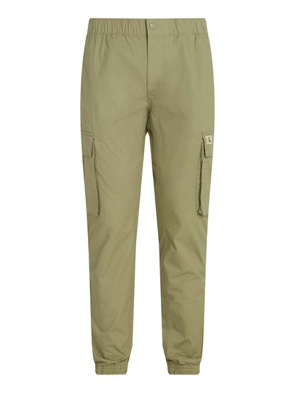 PANTALONI SKINNY CARGO CALVIN KLAIN JEANS UOMO VERDE