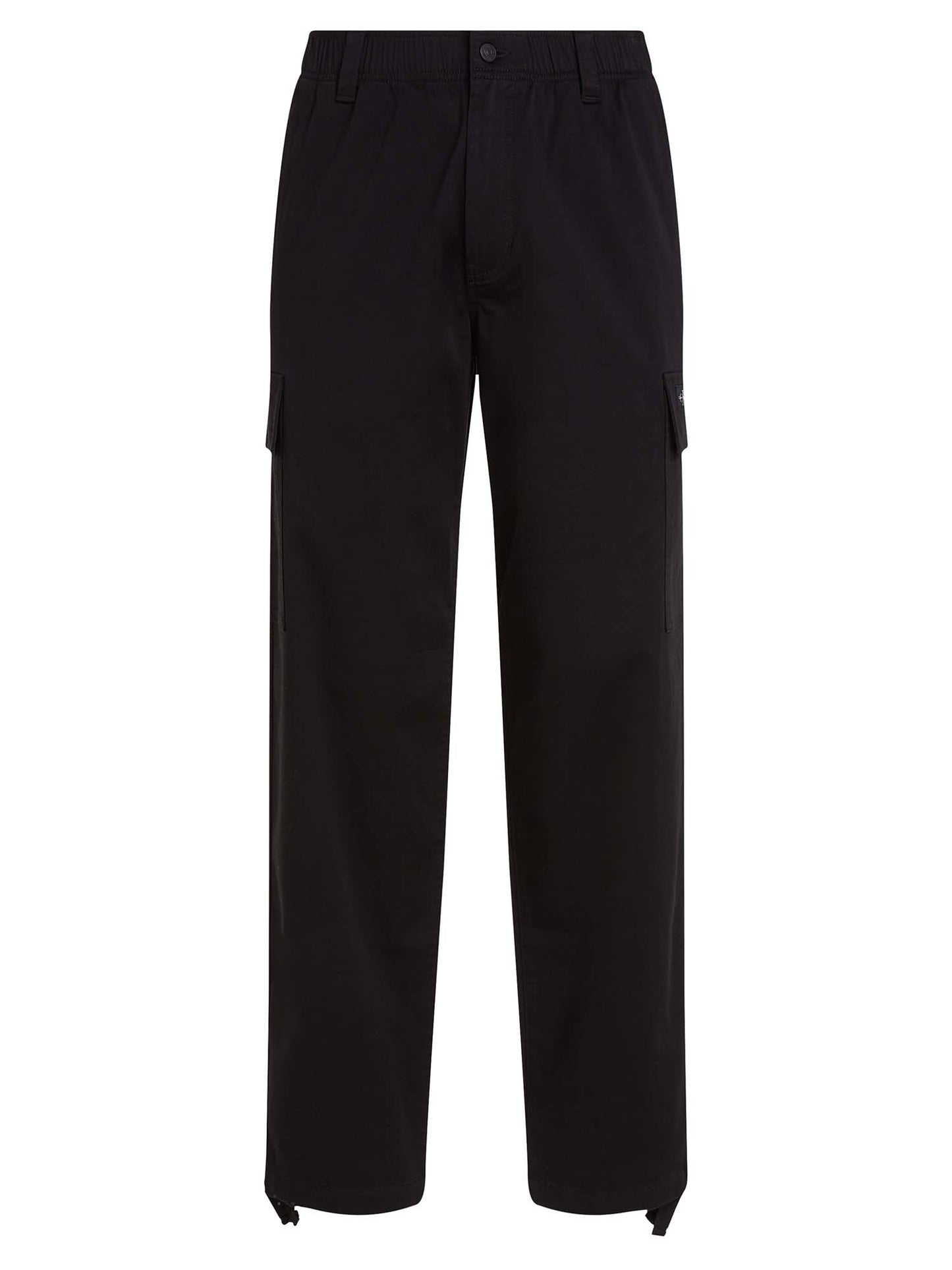 PANTALONE CARGO STRAIGHT CALVIN KLEIN JEANS UOMO NERO