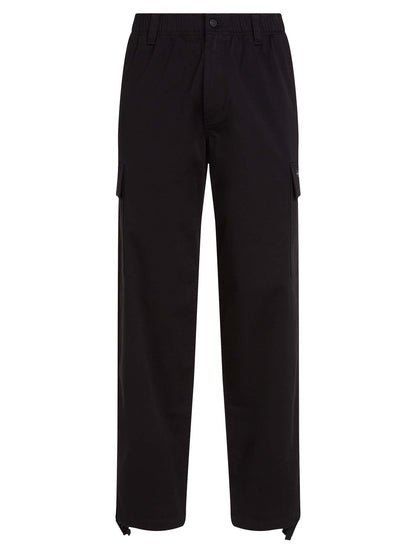 PANTALONE CARGO STRAIGHT CALVIN KLEIN JEANS UOMO NERO