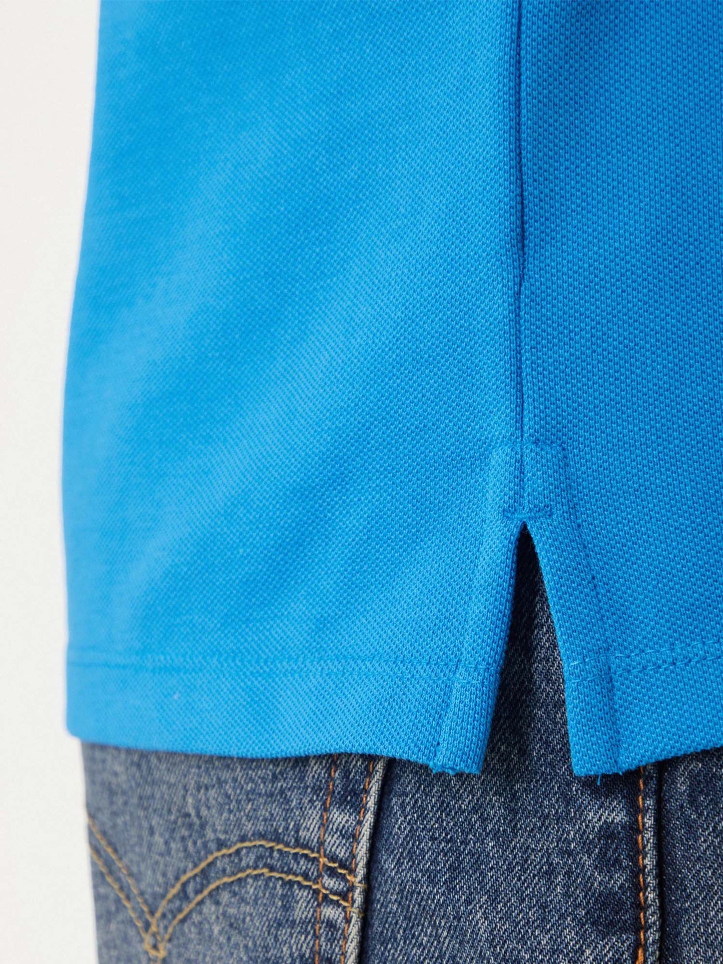 Polo uomo Calvin Klein Jeans in cotone blu regular fit