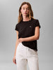 t-shirt-girocollo-calvin-klein-da-donna-nero