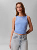 canotta-azzurra-calvin-klein-jeans-con-etichetta-in-tessuto-da-donna