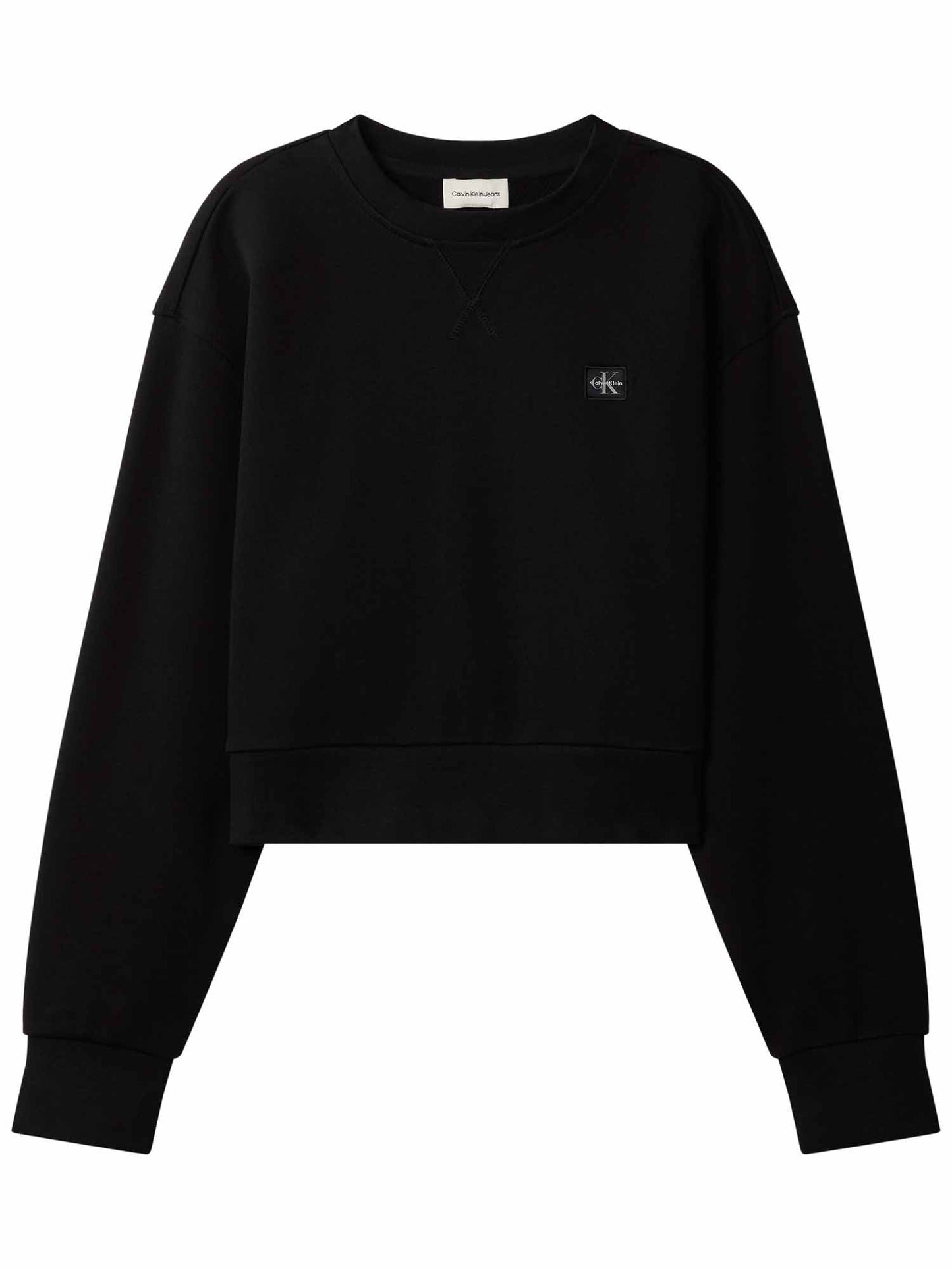 Calvin Klein French Terry Wove, felpa da donna nera