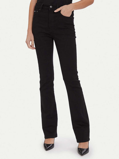 DENIM SKINNY BOOT CLASS CALVIN KLEIN JEANS DA DONNA NERO