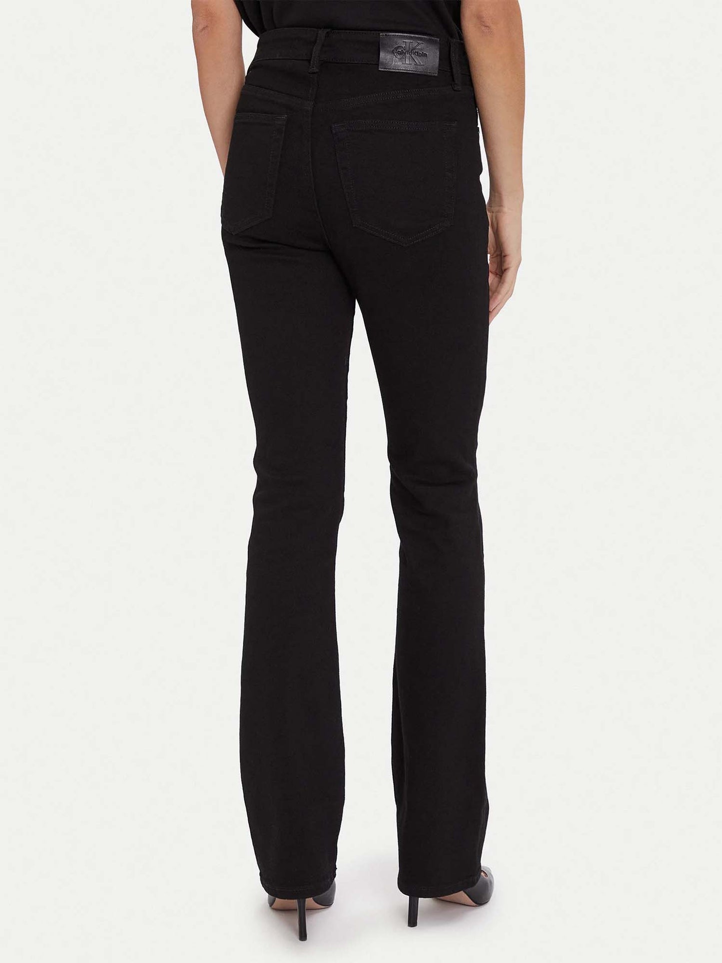 DENIM SKINNY BOOT CLASS CALVIN KLEIN JEANS DA DONNA NERO