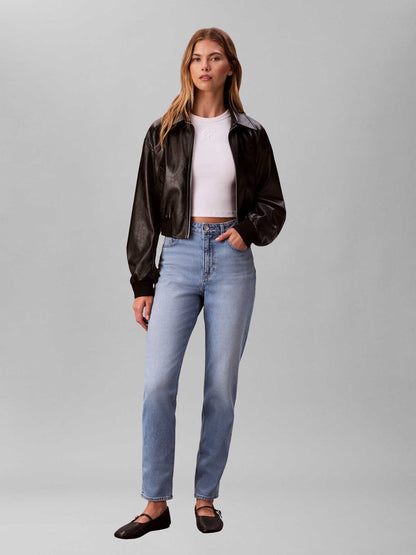 Ck mom jean jeans da donna jeans chiaro