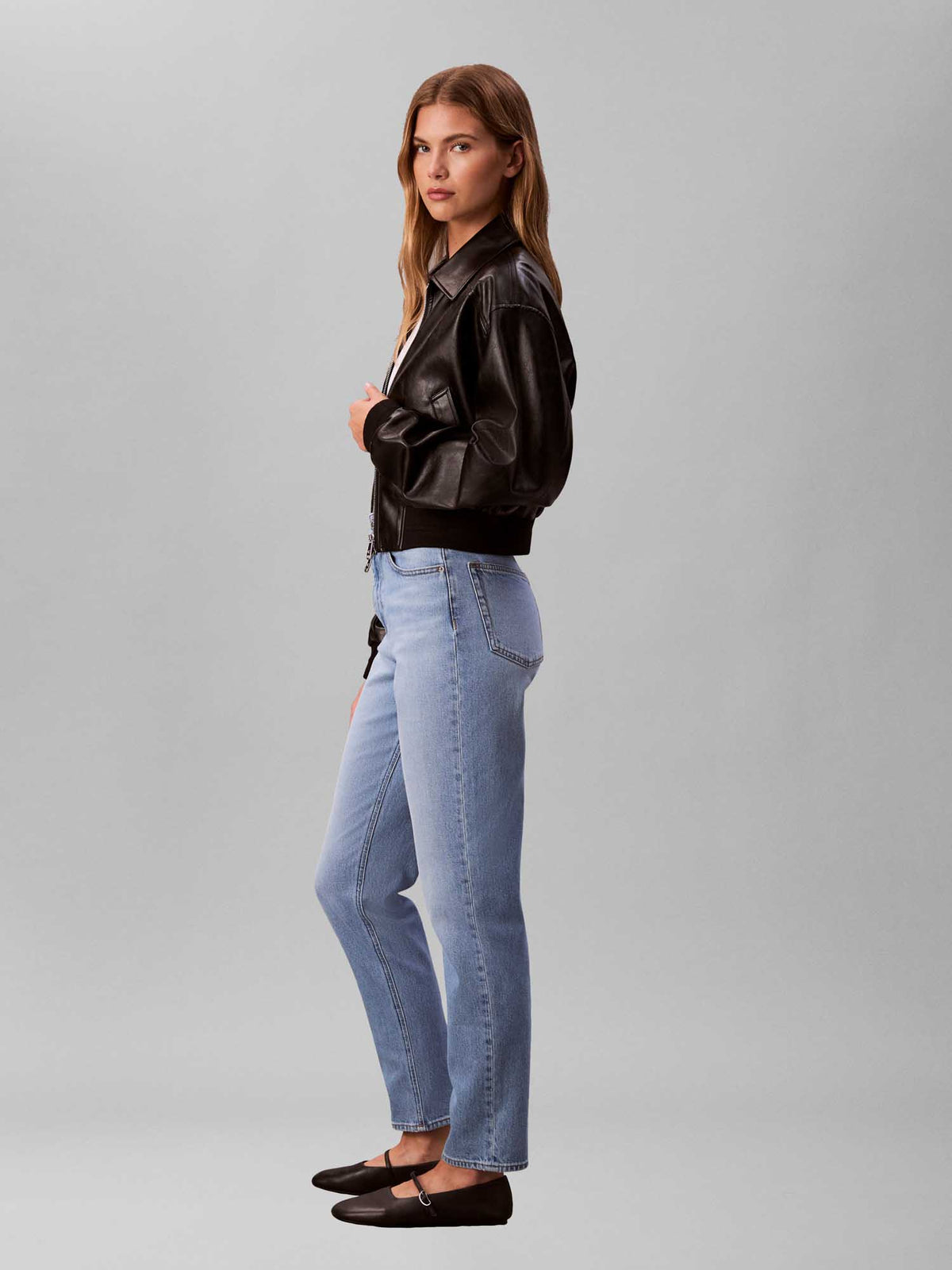 Ck mom jean jeans da donna jeans chiaro