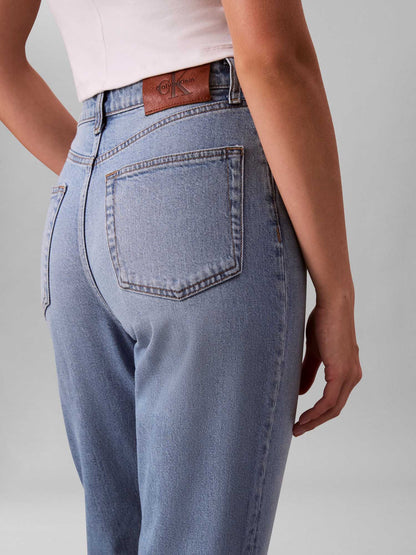 Ck mom jean jeans da donna jeans chiaro