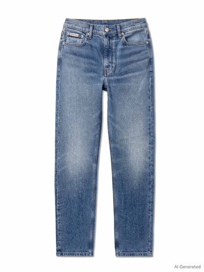 Calvin Klein CK Mom Jean, jeans da donna denim