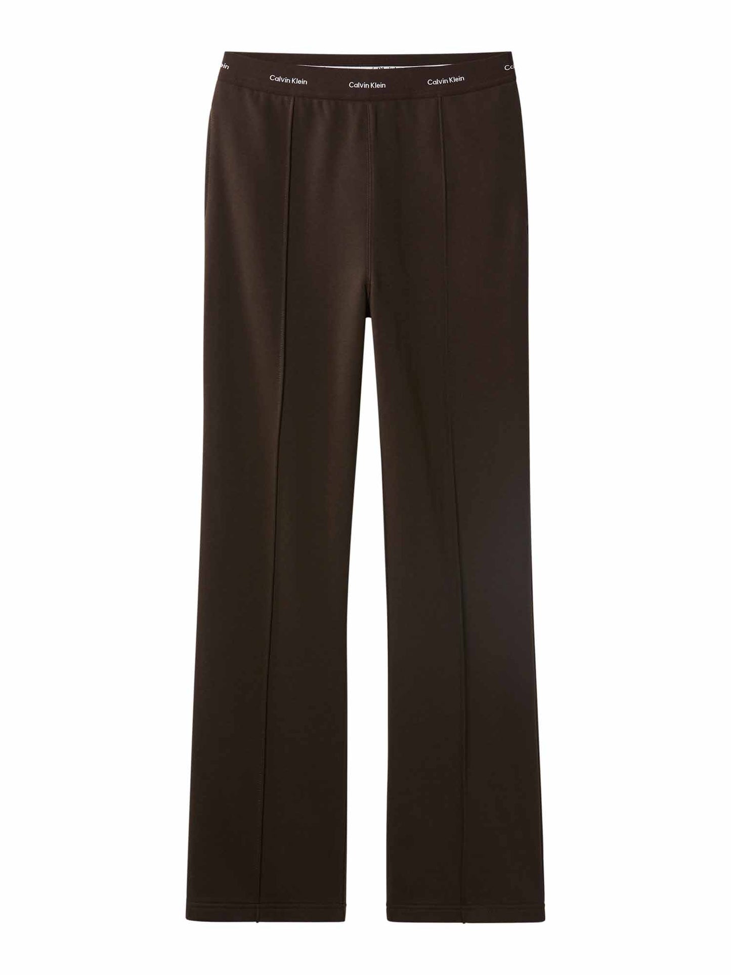 Calvin Klein Terry Logo Track, pantalone da donna marrone