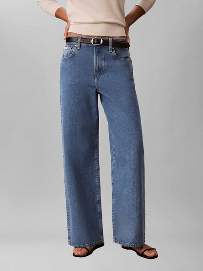 Calvin Klein CK Wide Leg, jeans da donna denim