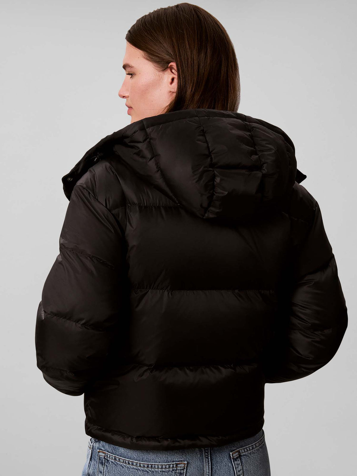 Calvin Klein Essential Mw Short Down Puffer, giubbotto da donna nero