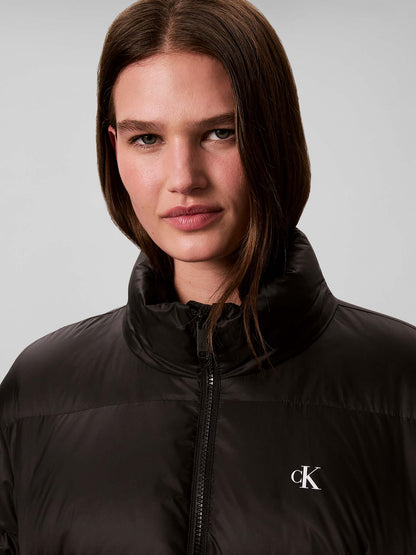 Calvin Klein Essential Mw Short Down Puffer, giubbotto da donna nero