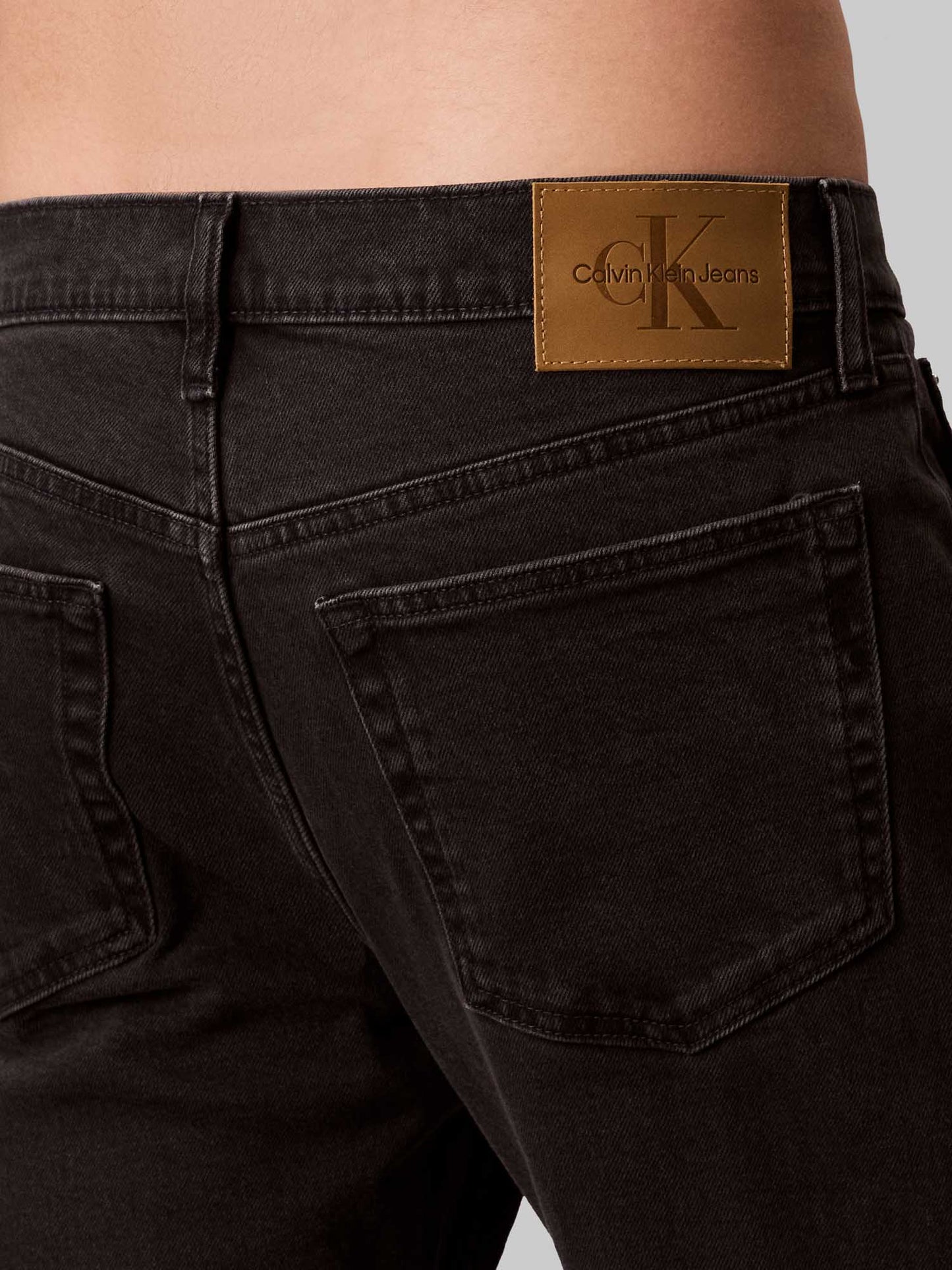 JEANS SLIM CALVIN KLEIN DA UOMO NERO