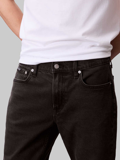JEANS SLIM CALVIN KLEIN DA UOMO NERO