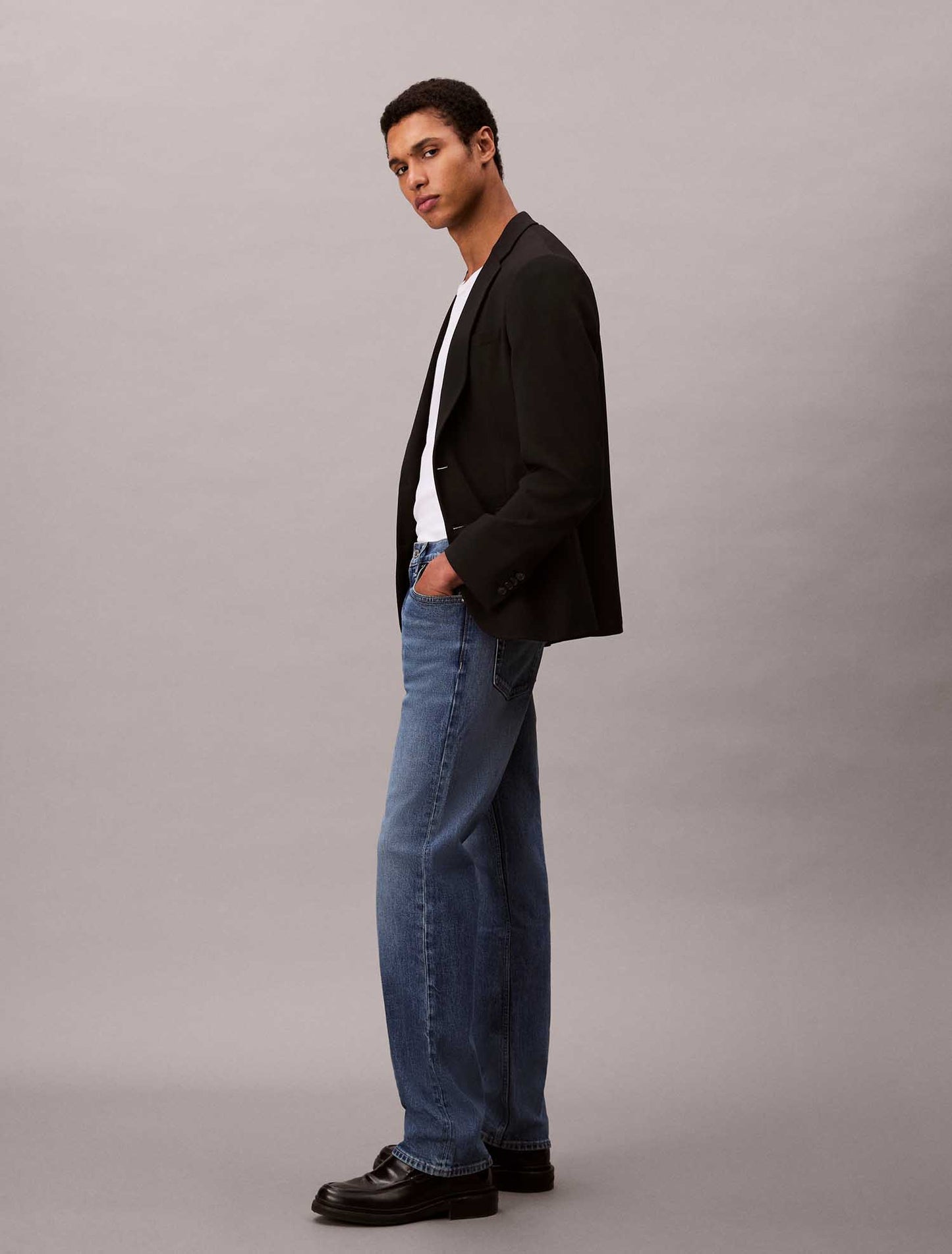 JEANS STANDARD STRAIGHT DA UOMO DENIM