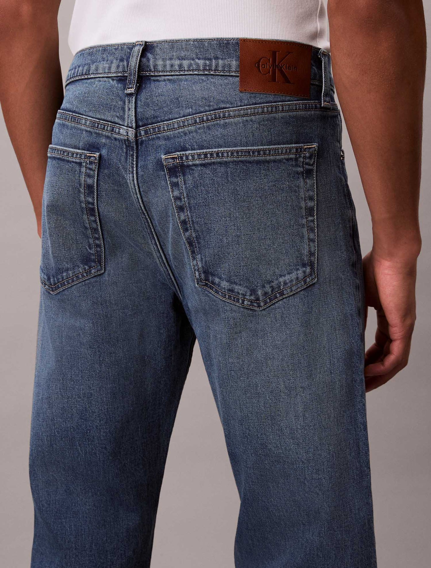 JEANS STANDARD STRAIGHT DA UOMO DENIM