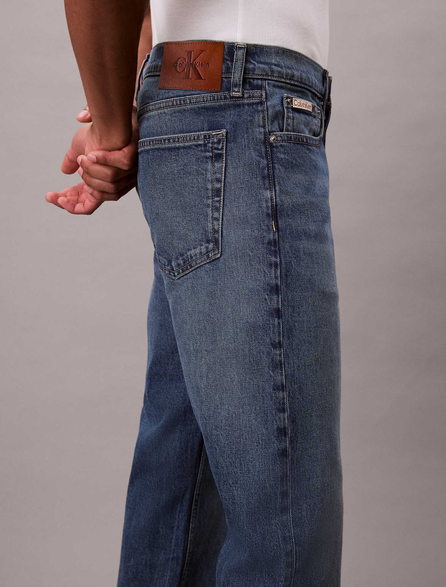 JEANS STANDARD STRAIGHT DA UOMO DENIM