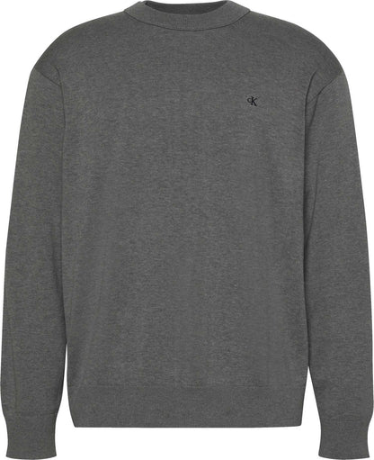 MAGLIA COTTON CREWN CALVIN KLEIN JEANS UOMO ANTRACITE