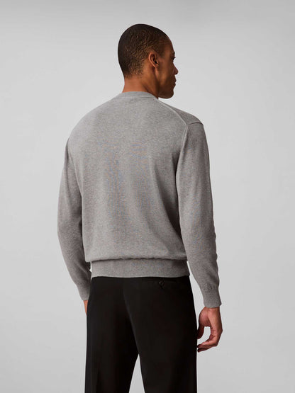 MAGLIA COTTON CREWN CALVIN KLEIN JEANS UOMO ANTRACITE