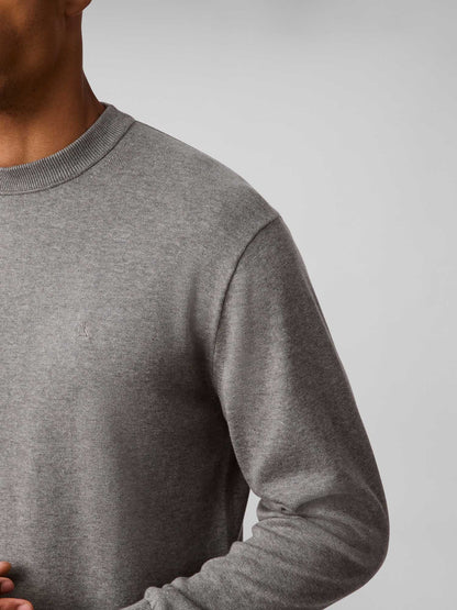 MAGLIA COTTON CREWN CALVIN KLEIN JEANS UOMO ANTRACITE