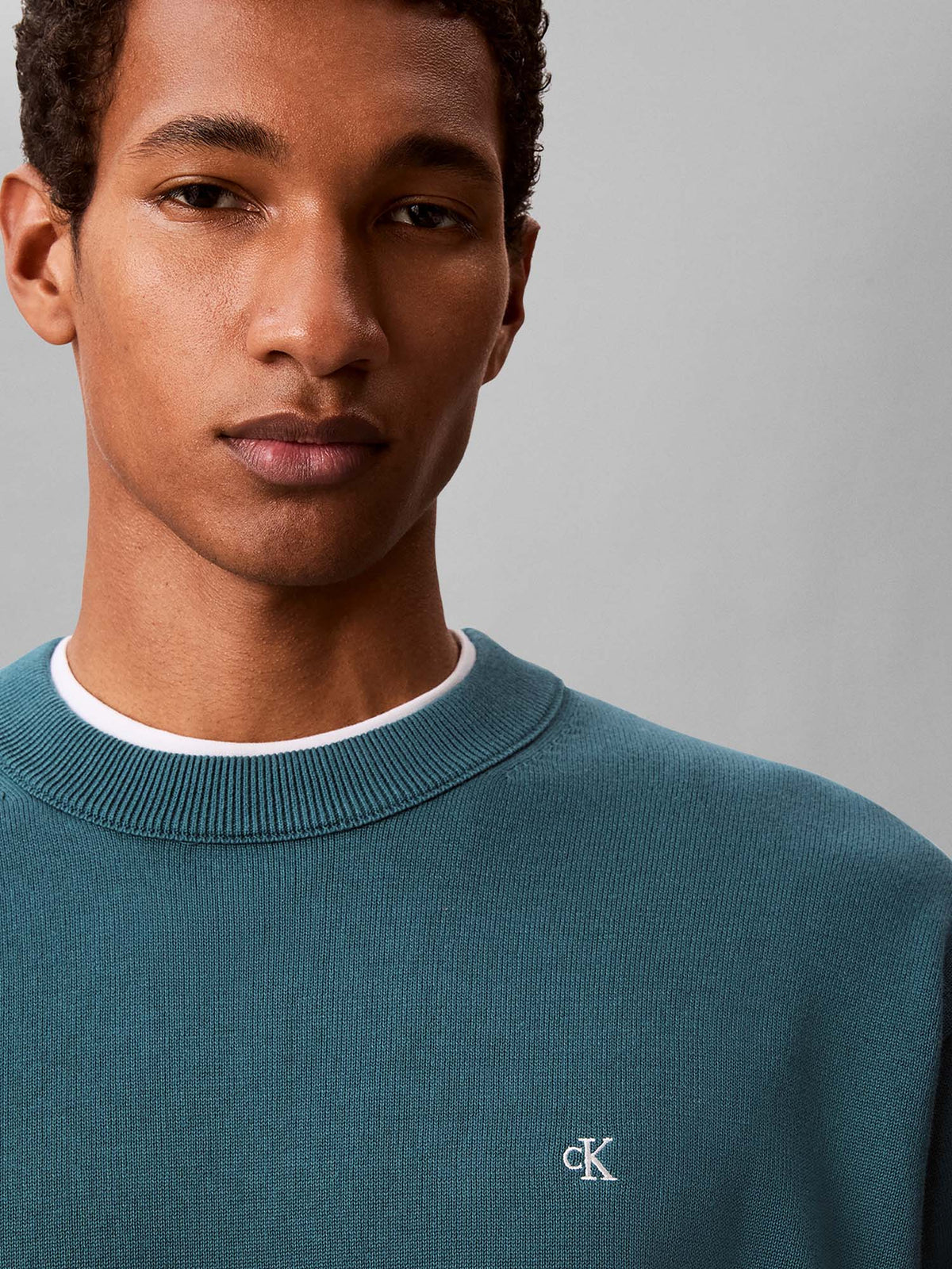 Calvin Klein LV04RC309G PP1, maglia da uomo verde