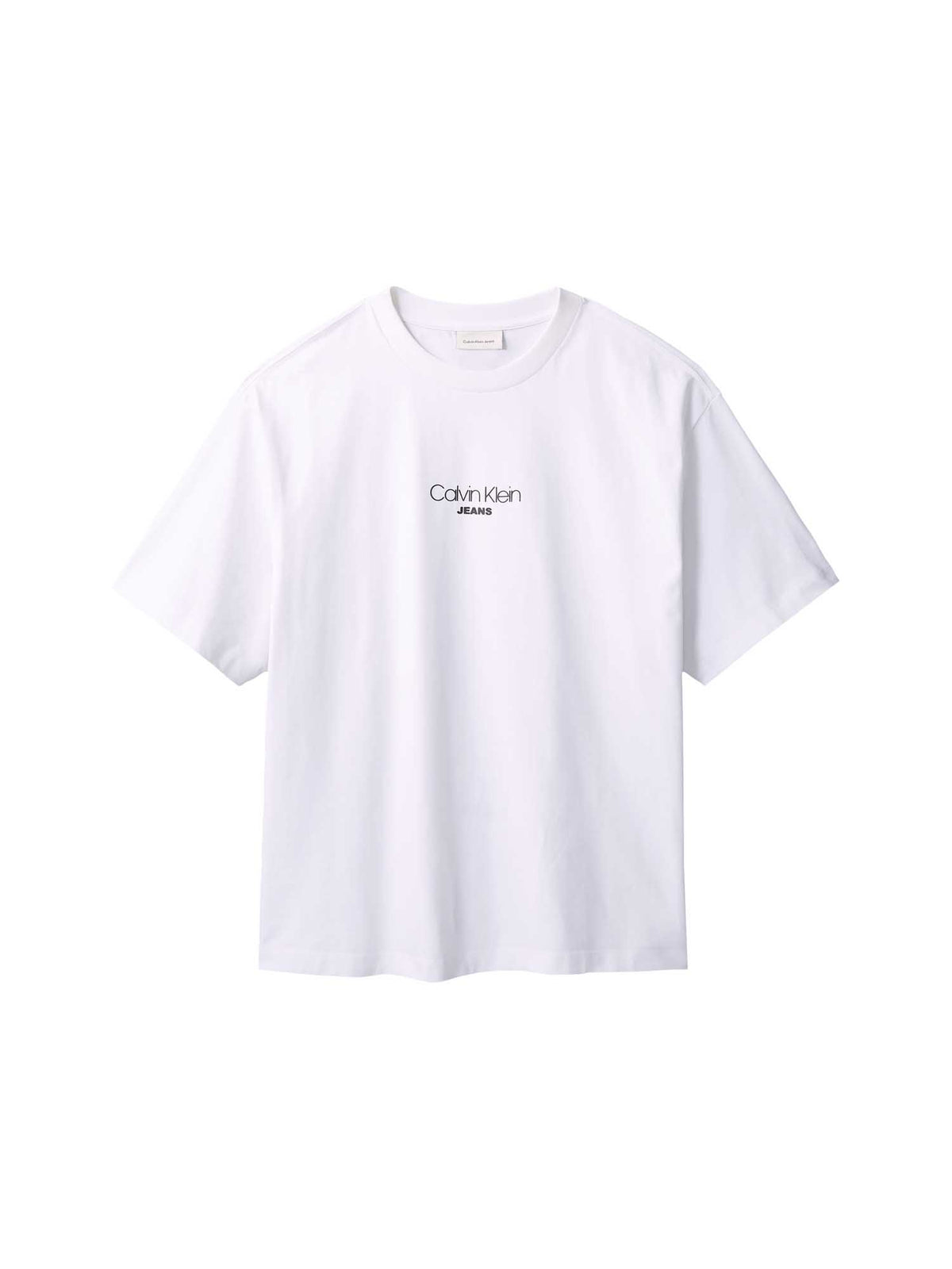 Ck 16S rlxd fit grap t-shirt da uomo bianco