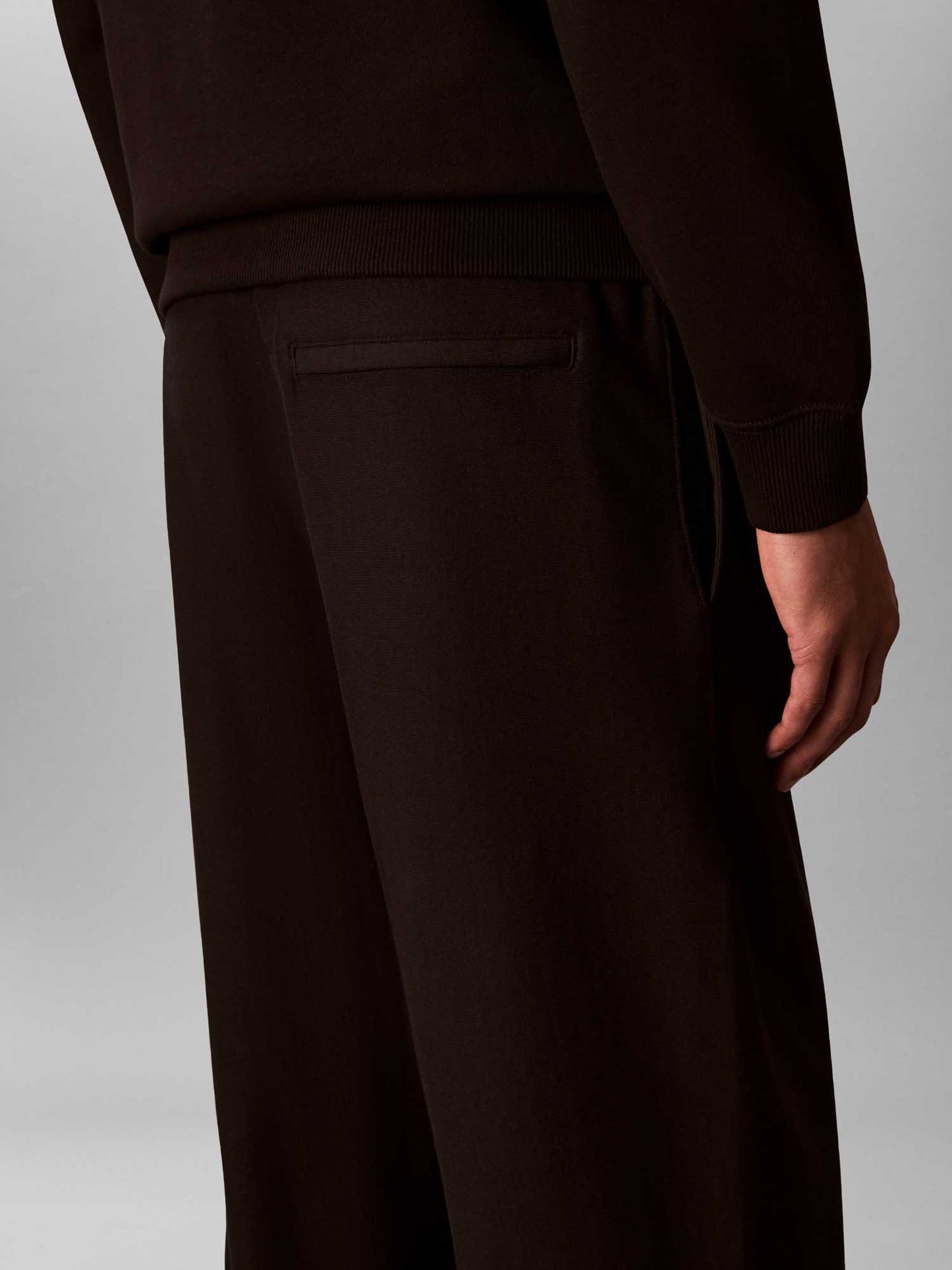 Pantaloni da tuta neri Calvin Klein Relaxed fit da uomo