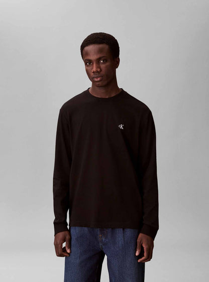 Calvin Klein Easy Monogram Tee, t-shirt maniche corte da uomo nera