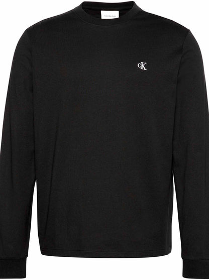 Calvin Klein Easy Monogram Tee, t-shirt maniche corte da uomo nera