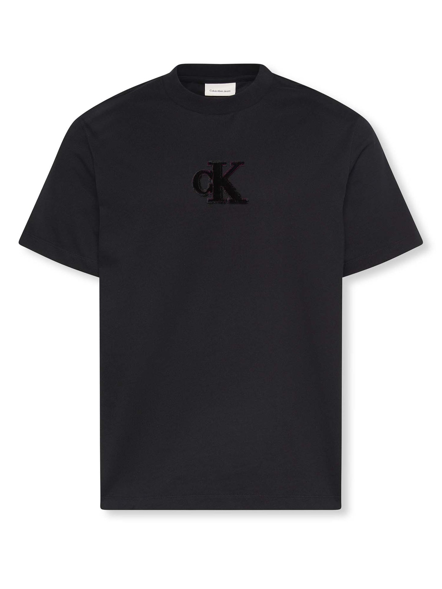 T-SHIRT CON LOGO 3D CALVIN KLEIN JEANS DA UOMO NERO