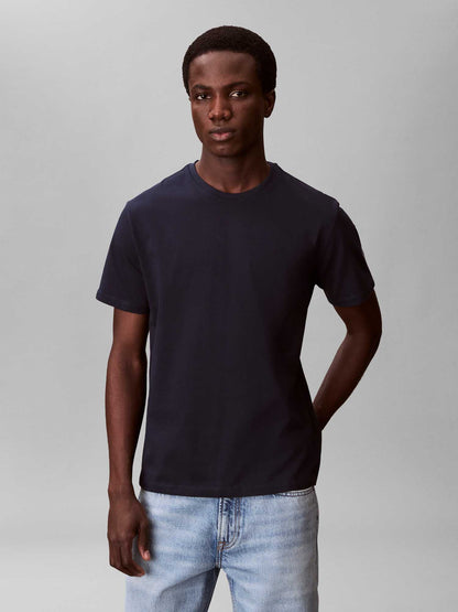 T-shirt classica Calvin Klein Jeans da uomo in cotone blu