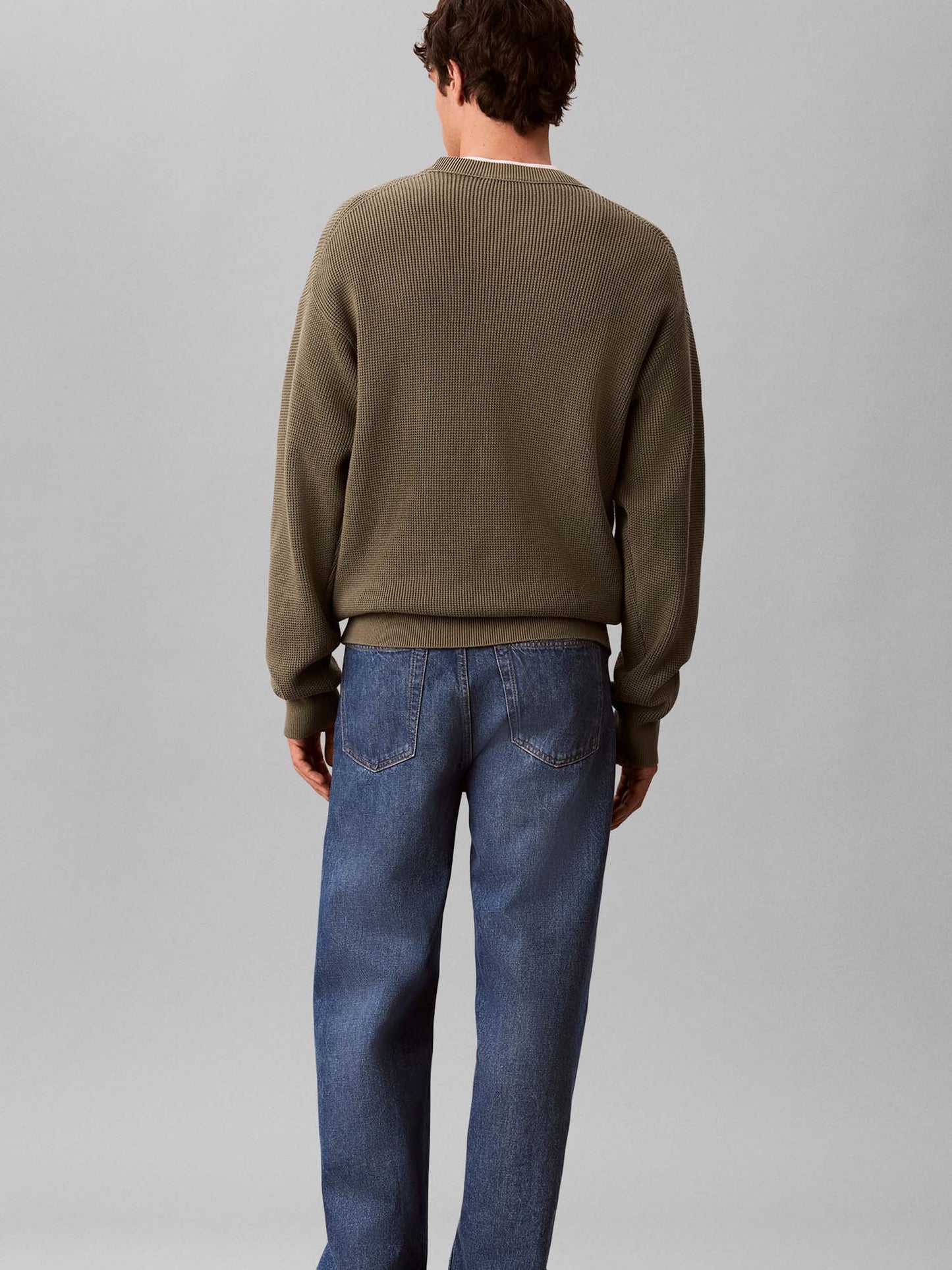 Calvin Klein LV04RD313G LDY, maglia da uomo verde