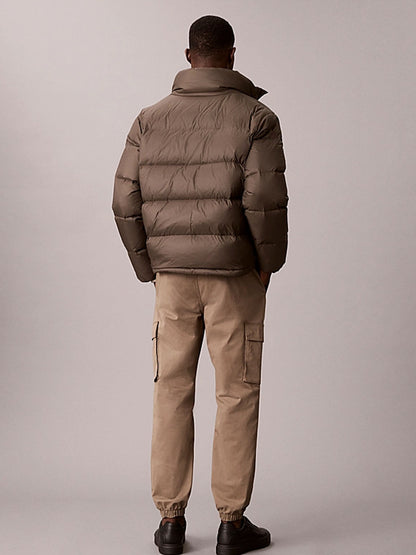 PANTALONE CARGO SKINNY CALVIN KLEIN JEANS DA UOMO FANGO