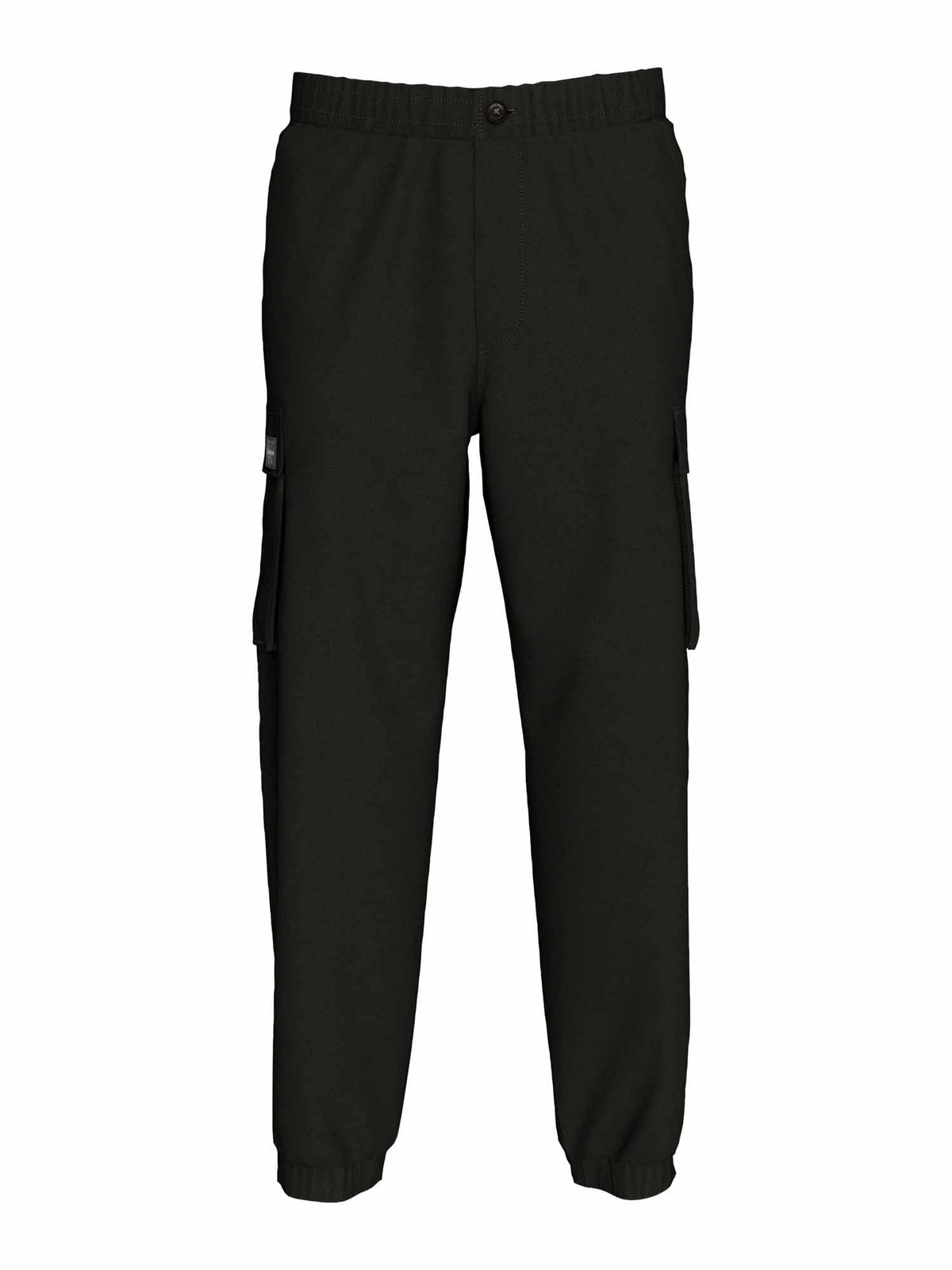 Calvin Klein Pantalone cargo skinny da uomo nero per un look casual