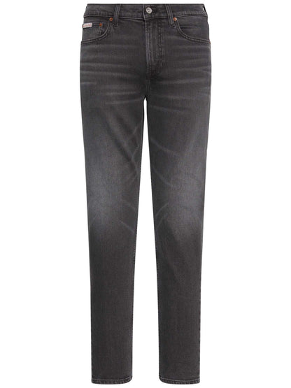 Ck slim taper hearst jeans da uomo grigio