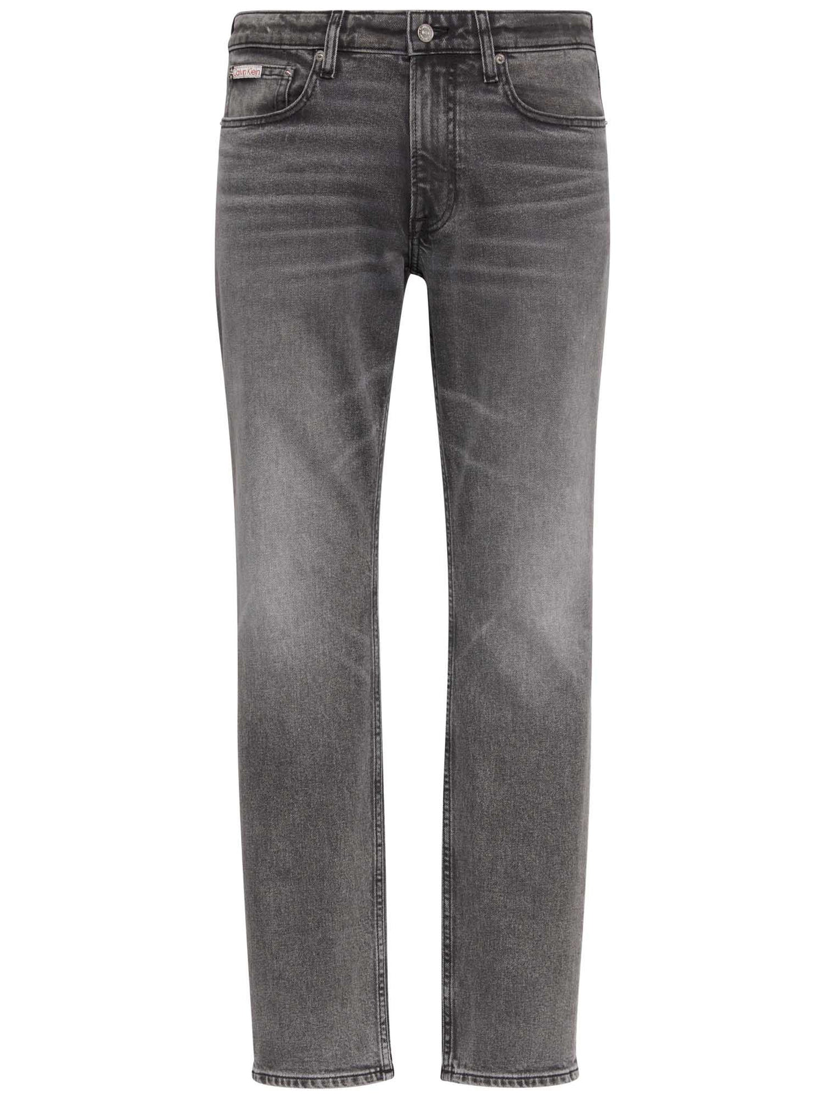 Ck slim pewter rock jeans da uomo grigio